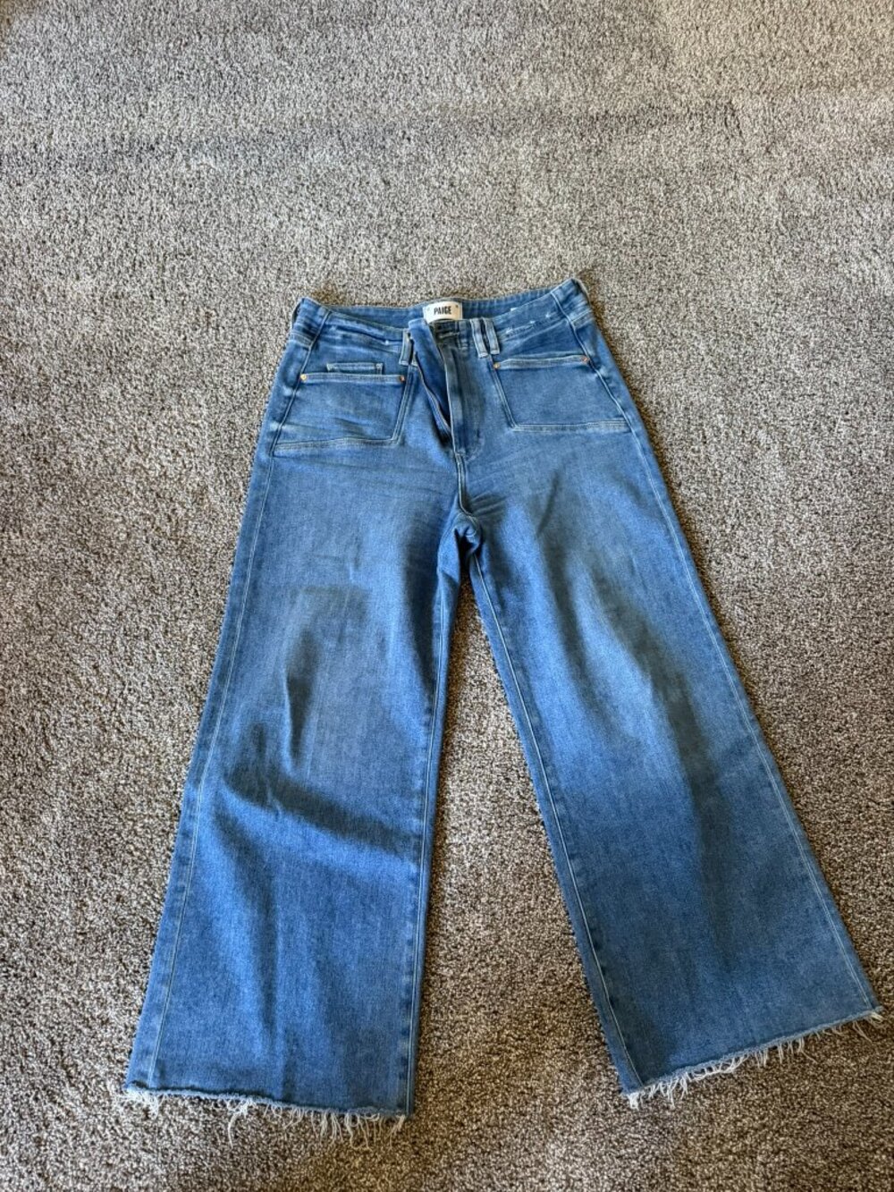 PAIGE Anessa Wide Leg Jeans